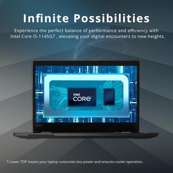 Lenovo Yoga L13 – Intel Core i5 10th Gen | 16GB RAM | 256GB SSD | 13.3” FHD Touchscreen | 2-in-1 Convertible Laptop - Image 4