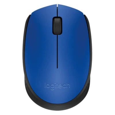 Logitech M171 Wireless Mouse – 2.4GHz, Plug & Play, 12-Month Battery – Blue