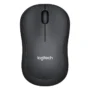 Logitech M221 Silent Wireless Mouse – 2.4GHz, Ultra-Quiet Clicks, 18-Month Battery – Gray
