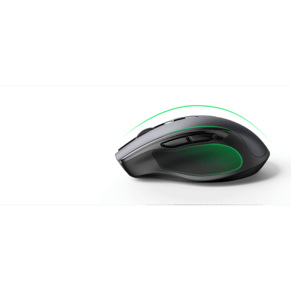 UGREEN Ergonomic Wireless Mouse – Dual Mode (BT 5.0 + 2.4GHz), Silent Click, 4000 DPI, 18-Month Battery – Black - Image 2