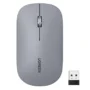 UGREEN Ultra Slim Wireless Mouse – 4000 DPI, Silent USB Receiver, Portable Design – Light Gray