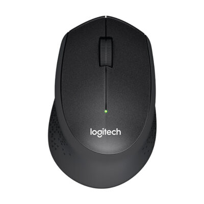 Logitech M331 Silent Wireless Mouse – 2.4GHz, Black, 24-Month Battery