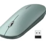 UGREEN Ultra Slim Wireless Mouse – 2.4G Silent, 4000 DPI, USB Receiver, Compact & Flat Design – Green