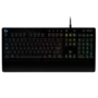 Logitech G213 USB RGB Gaming Keyboard – Mech-Dome Keys, LIGHTSYNC 5-Zone RGB, Spill-Resistant, Palm Rest, Media Controls – Black