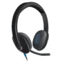 Logitech H540 USB Headset – Premium Stereo Sound, Noise-Canceling Mic, On-Ear Controls, Padded Comfort – Plug & Play USB-A