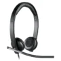 Logitech H650e USB Stereo Headset – Professional Noise-Cancelling Mic, Inline Controls, Echo Cancellation, LED Call Indicator – Optimized for Business Calls