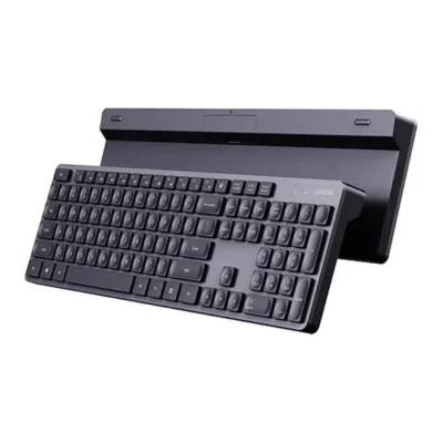 UGREEN Wireless Keyboard – Full-Sized 104 Keys, 2.4GHz Connection, Quiet Typing, FN Shortcuts, Universal Compatibility – Black